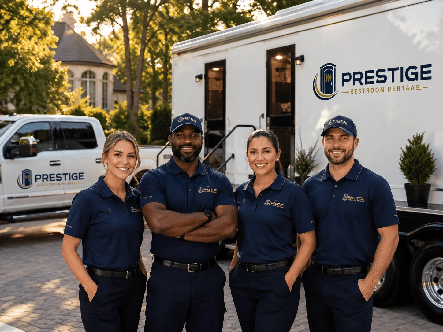 Trusted Luxury Portable Restrooms company in Bagley, WI